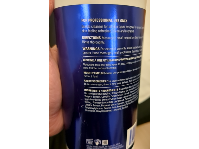 ZO Skin Health By Zein Obagi Gentle Cleanser, 32 fl oz/960 mL