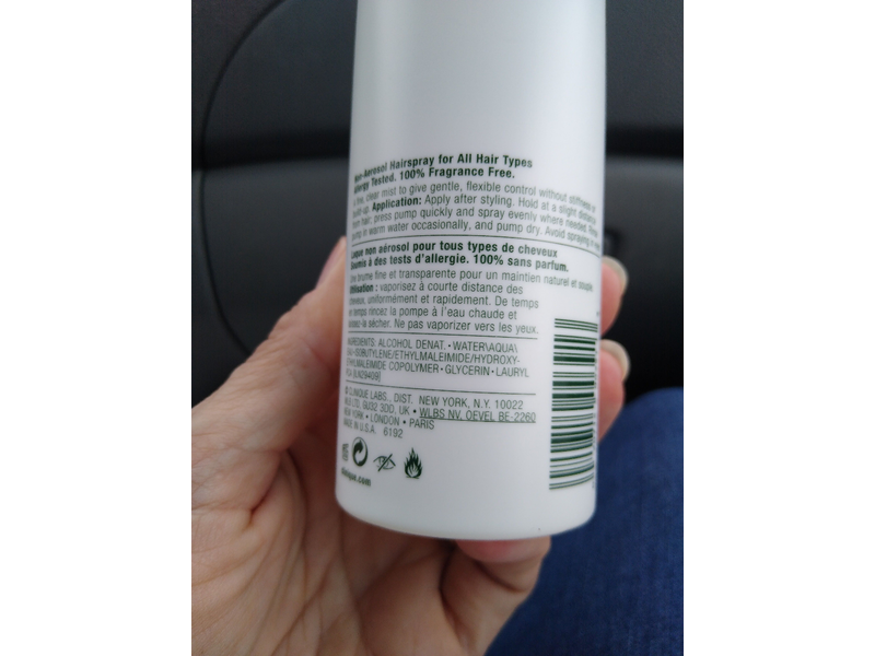 Clinique Non-Aerosol Hairspray, 8.45 fl oz/250 mL