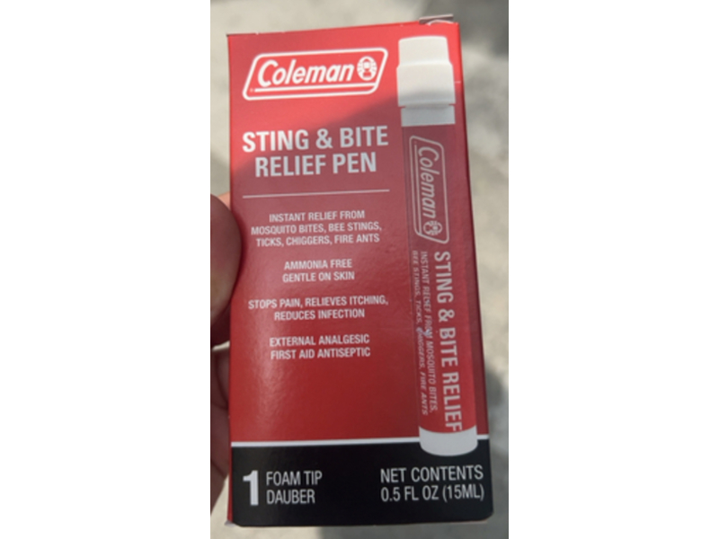 Coleman Sting & Bite Relief Pen, 0.5 fl oz/15 mL