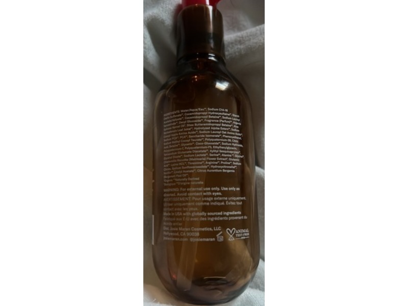 Josie Maran Hydrating Body Wash, Argan, Golden Hour, 8.45 fl oz/250 mL