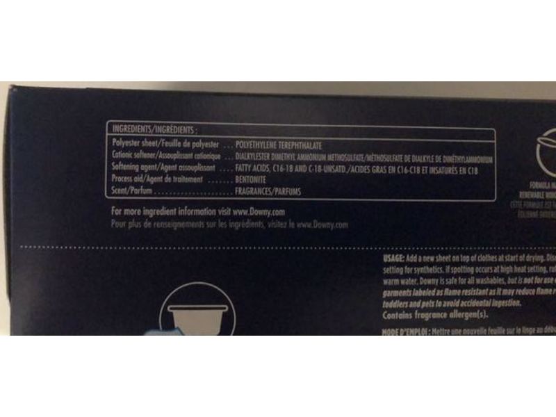 Downy Wrinkle Guard Mega Sheet, 60 Count