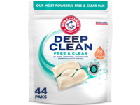 Arm & Hammer Deep Clean Power Paks, Free & Clear , 44 Count - thumbnail 1