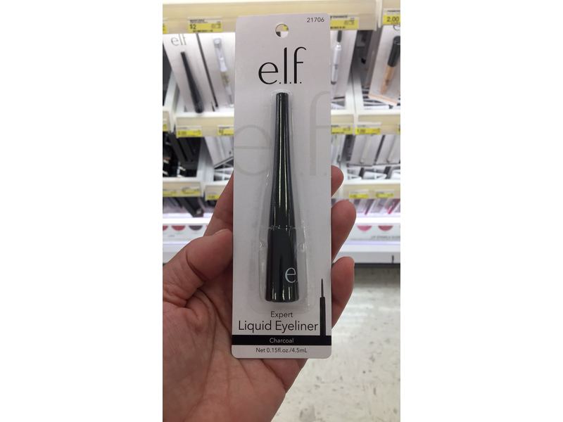 e.l.f. Expert Liquid Liner, Charcoal, 0.15 Fluid Ounce Ingredients and  Reviews