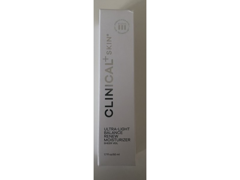 Clinical+ Skin Ultra-Light Balance Renew Moisturizer, 1.7 fl oz/50 mL
