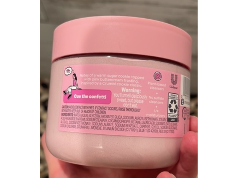 Dove Body Scrub, Confetti Cake, 15 oz