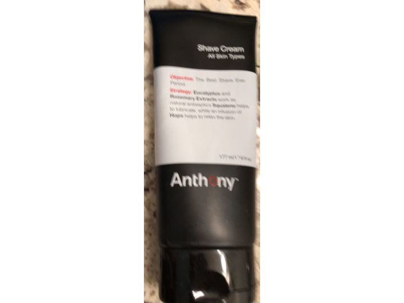 Anthony Shave Cream, 6 fl oz