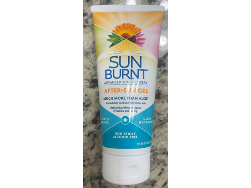 Sun Burnt After Sun Gel, 6 fl oz/177 mL