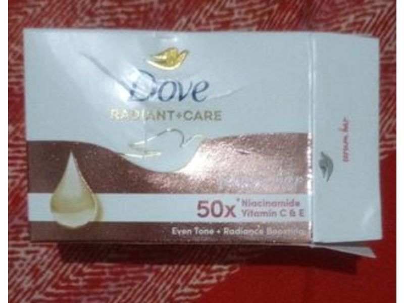 Dove Radiant + Care Bar Soap, Serum Bar, 90 g