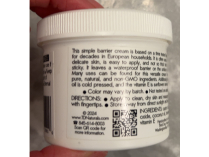 Third Day Naturals Zinc & Castor Oil Cream, 4.5 oz