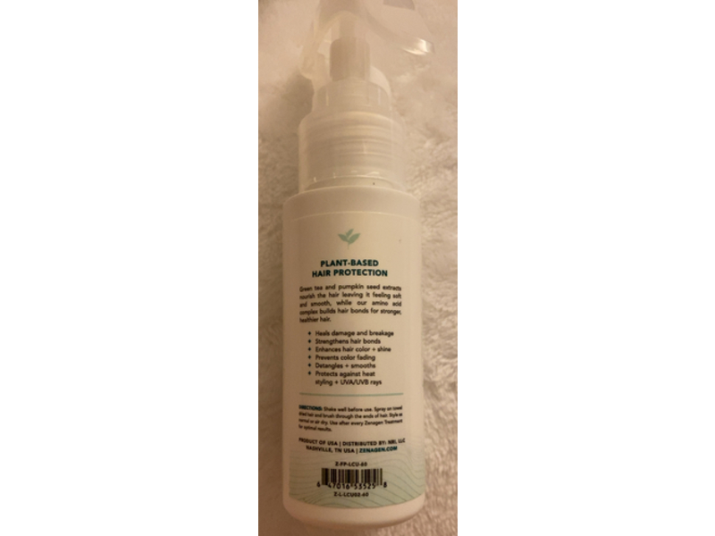 Zenagen Strengthening Leave-In Conditioner, 2 fl oz/60 mL