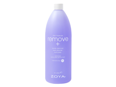 Zoya 3-In-1 Remove Plus Nail Polish Remover, 32 fl oz/960 mL
