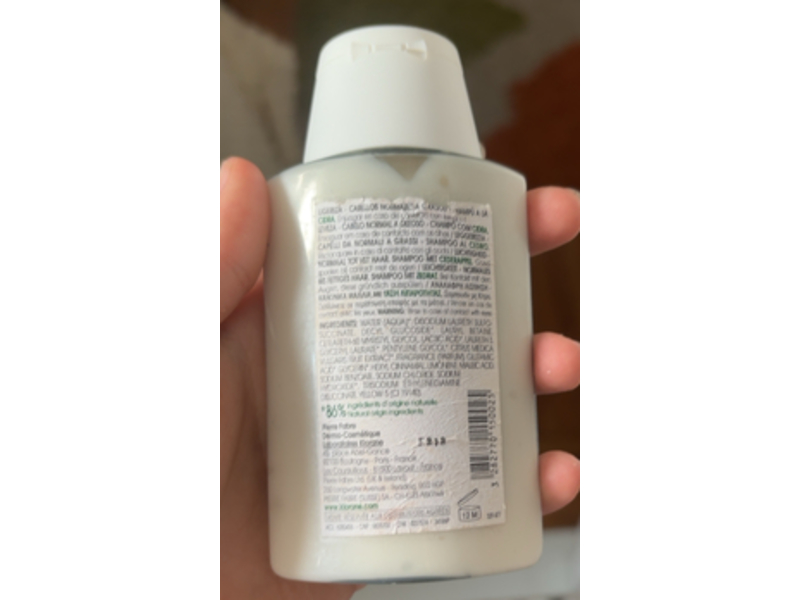 Klorane Citrus Shampoo, 3.3 fl oz/100 mL