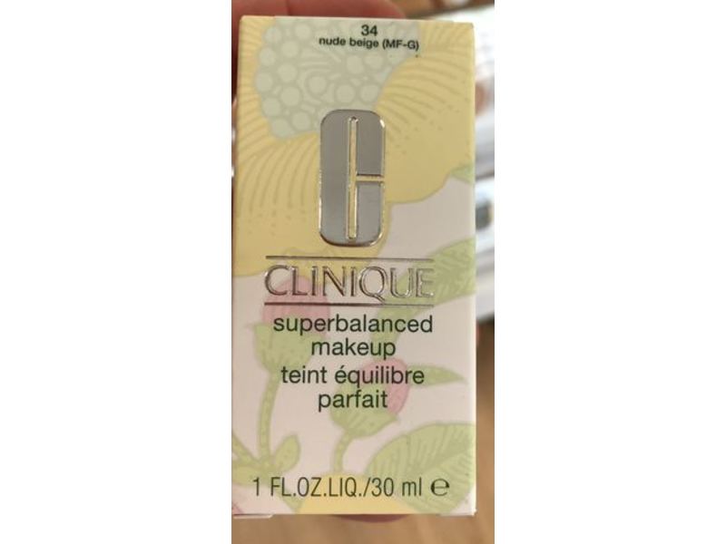 Clinique Superbalanced Makeup, 34 Nude Beige, 1 fl oz