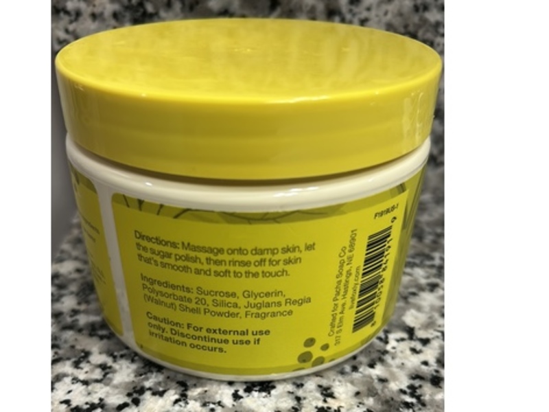 Foxly Citrus Beach Body Scrub, 12 OZ