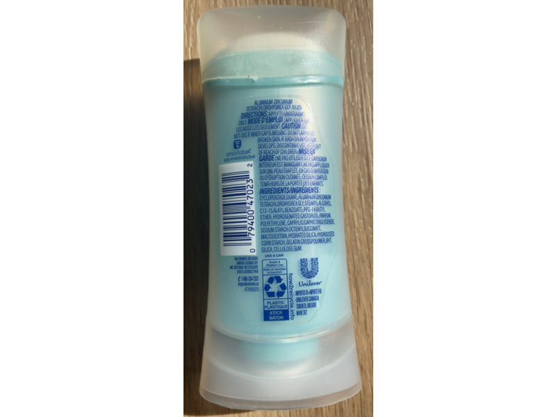 Degree Shower Clean Antiperspirant, Motionsense, 74 g