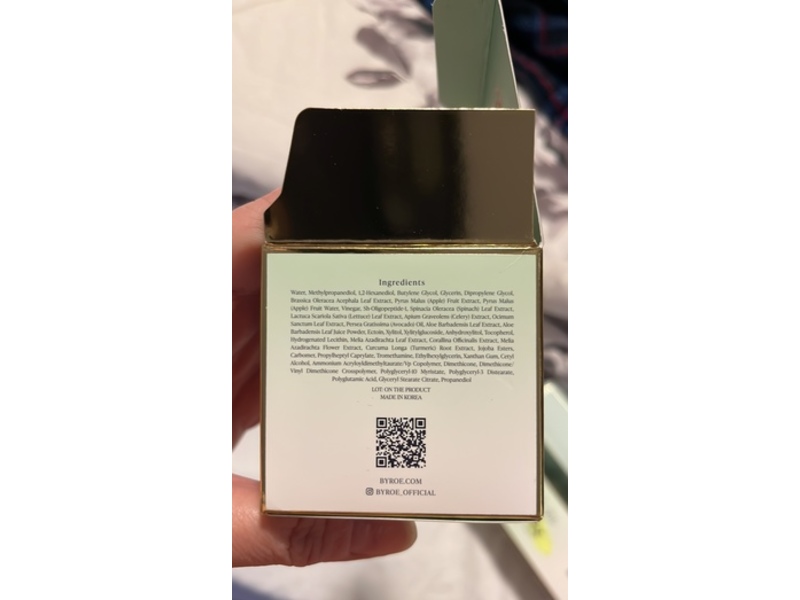 Byroe Kale Hydrating Gel Moisturizer, 1.69 fl oz/50 mL