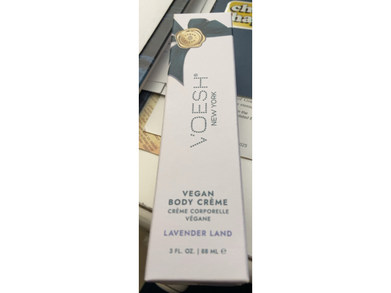 Voesh Vegan Body Creme, Lavender Land, 3 fl oz/88 mL
