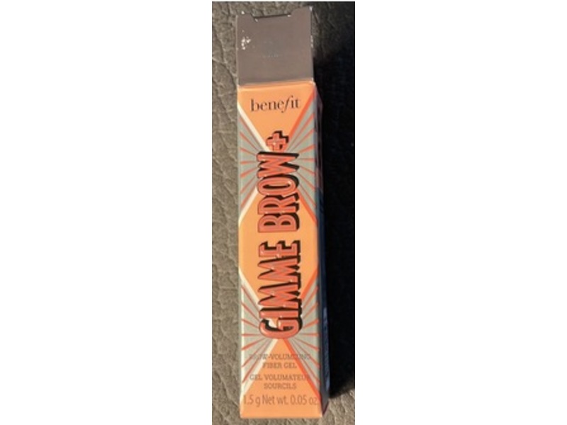 Benefit Gimme Brow+ Brow-Volumizing Fiber Gel, Cool Grey, 0.05 oz/1.5 g