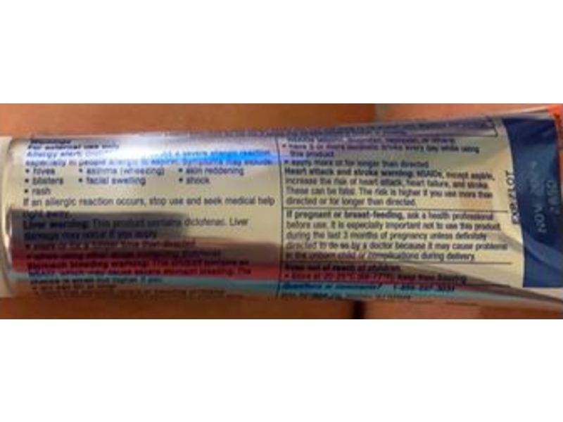 Voltaren Arthritis Pain, 1.76 oz/50 g