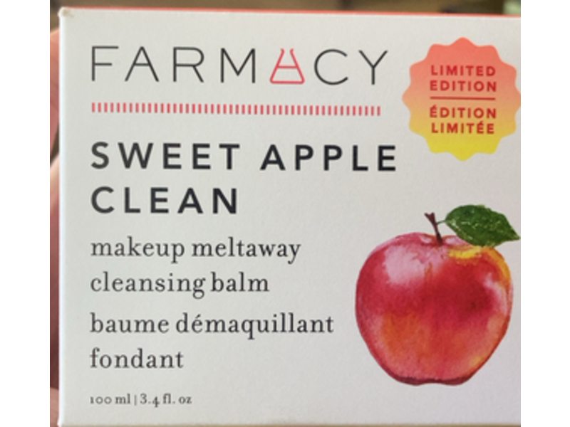 Farmacy Makeup Meltaway Cleansing Balm, Sweet Apple Clean, 3,4 fl oz/100 mL