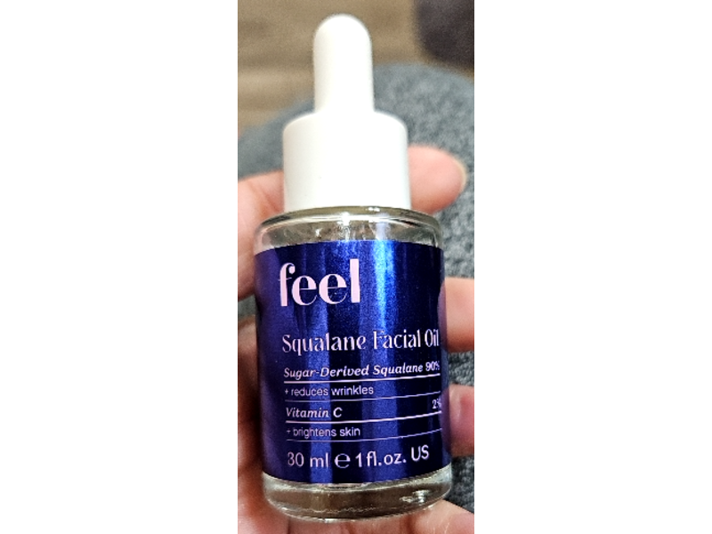 Feel Squalane Facial Oil, 1 fl oz/30 mL