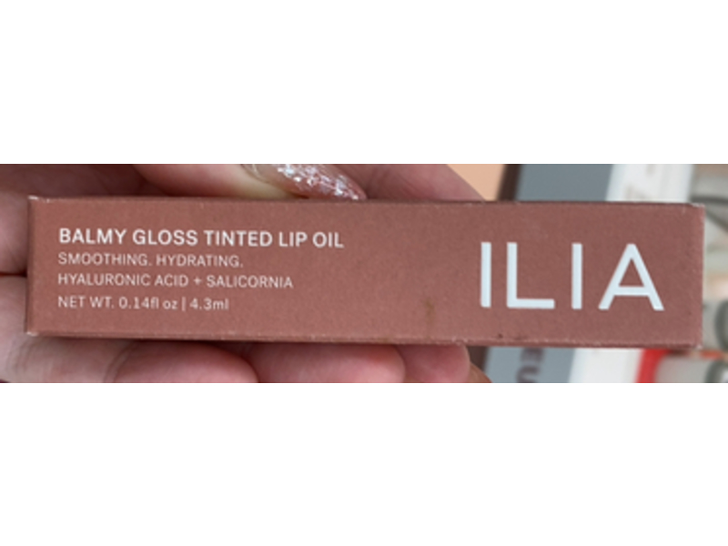 Ilia Balmy Gloss Tinted Lip Oil, Tahiti, 0.14 fl oz/4.3 mL