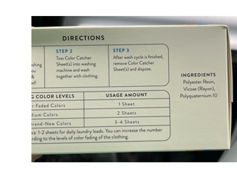 Molly’s Suds Color Catcher Laundry Sheets, 70 Sheet