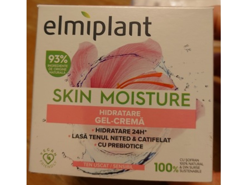 Elmiplant Skin Moisture Hydrating Gel Cream, 50 mL