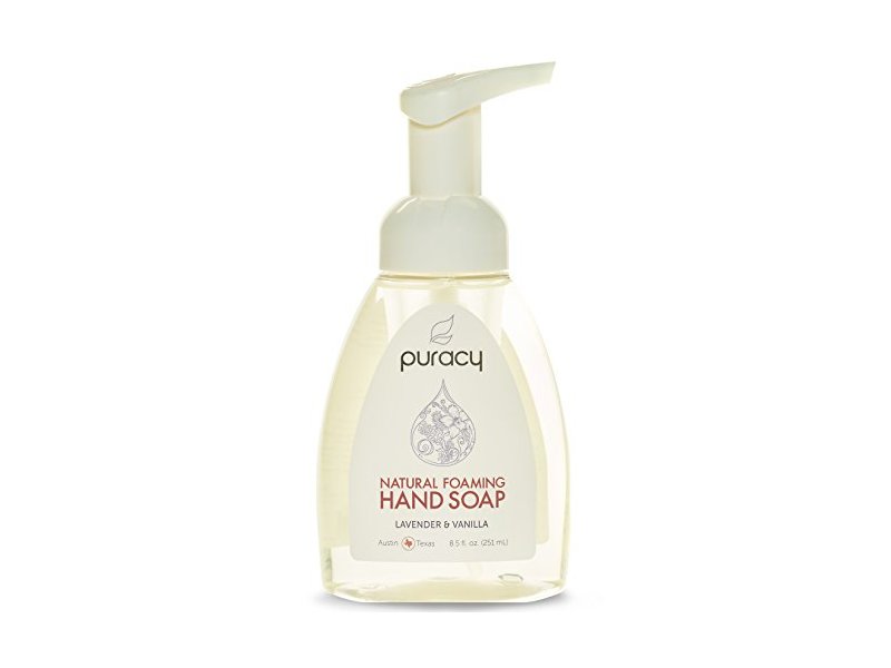 Puracy Natural Foaming Hand Soap, Lavender & Vanilla, 8.5 fl oz