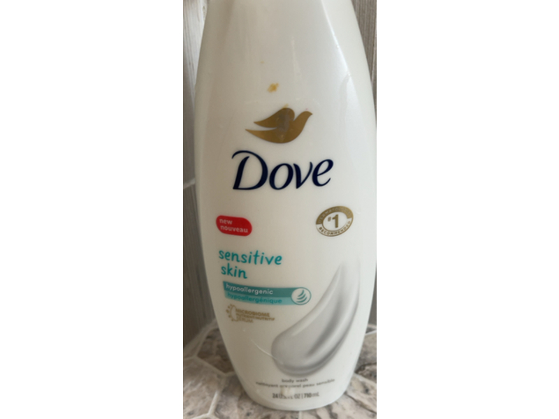 Dove Sensitive Skin Body Wash, 24 fl oz/709 mL