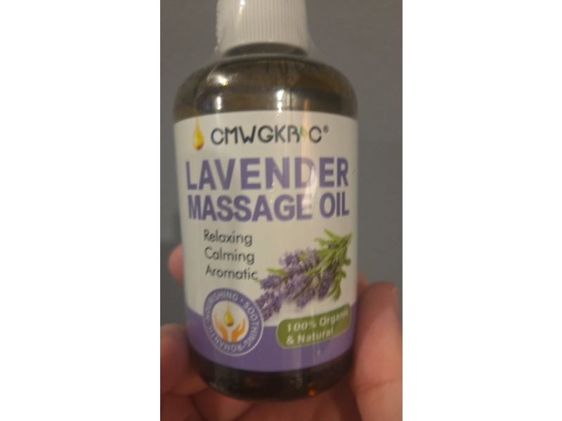 CMWGKBC Massage Oil, Lavender, 200 mL