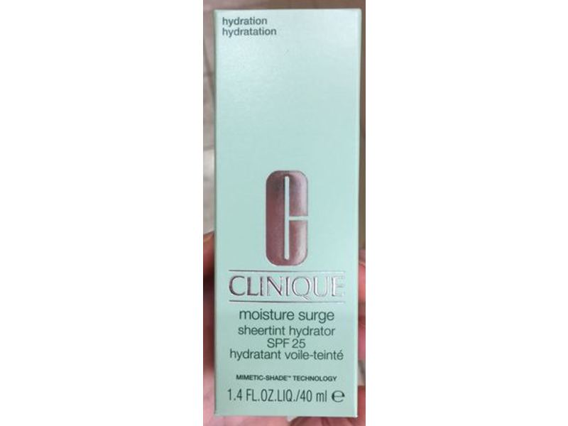 Clinique Moisture Surge Sheertint Hydrator, SPF25, Very Light, 1.4 fl oz/40 mL