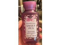 Bath & Body Works Body Wash, Sweet Pea, Pro-vitamin B5 + Aloe, 3 fl oz/88 mL - thumbnail 3