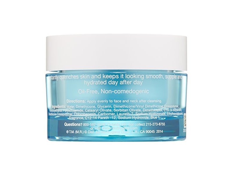 Neutrogena Hydro Boost Water Gel, Hyaluronic Acid, 1.7 oz/50 mL