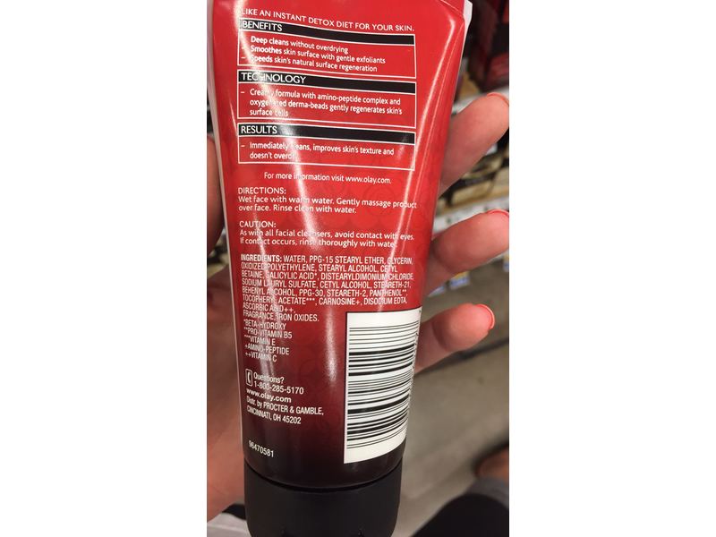 Olay Regenerist Regenerating Cream Cleanser, 5 oz