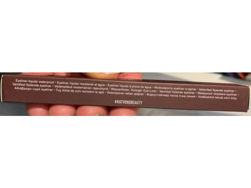 Kvd Beauty Tattoo Liquid Eyeliner, Mad Max Brown, 0.019 fl oz/0.55 mL