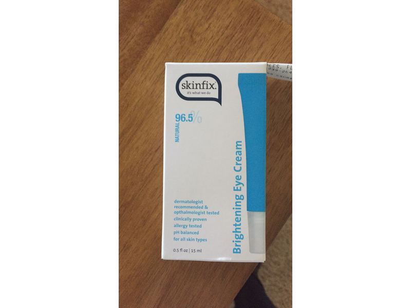 skinfix brightening eye cream