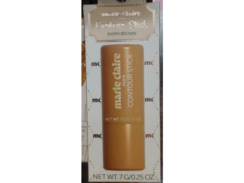 Marie Claire Contour Stick, Warm Brown, 0.25 fl oz/7 g