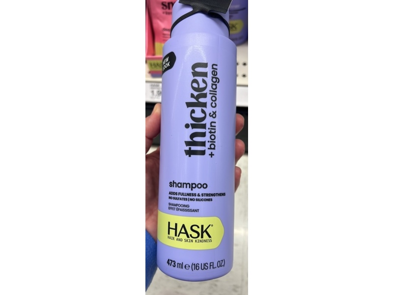 Hask Thicken + Biotin & Collagen Shampoo, 16 fl oz/473 mL