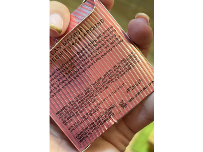 Lawless Make Me Blush Talc Free Velvet Blush, Desert Rose, 5.5 g