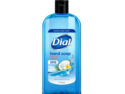 Dial Liquid Hand Soap, Coconut Splash, 17 fl oz/500 mL