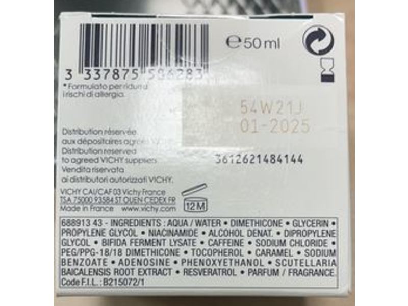 Vichy Laboratories Slow Age Nacht Regenerierende Ceme und Maske, 50 mL