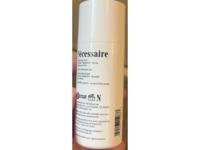 Necessaire The Body Serum, Fragrance Free, 1.7 fl oz/50 mL