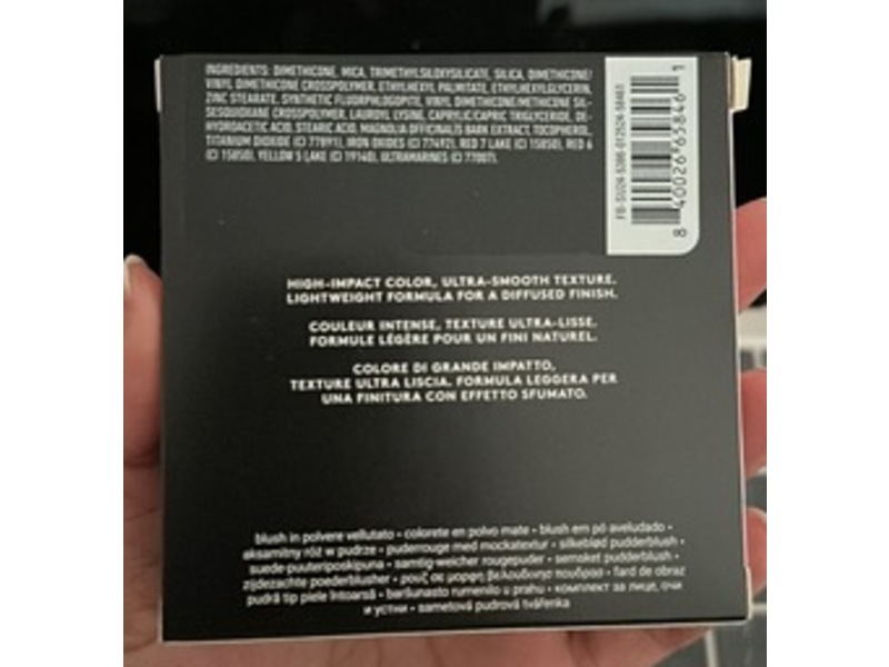 Fenty Beauty Cheeks Suede Powder Blush, Lolly Poppy, 0.14 fl oz/4 g