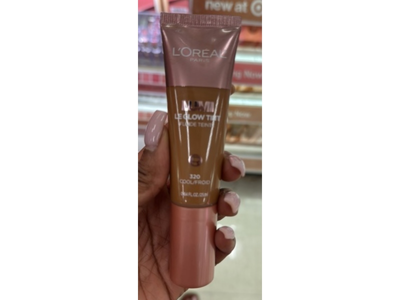 L'Oreal Paris Lumi Le Glow Skin Tint, Cool 320, 0.85 fl oz/25 mL