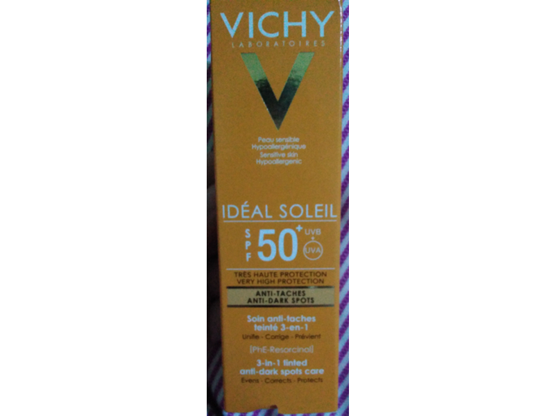 Vichy Laboratories 3-In-1 Tinted Anti-Dark Spots Care, SPF 50, 50 ml