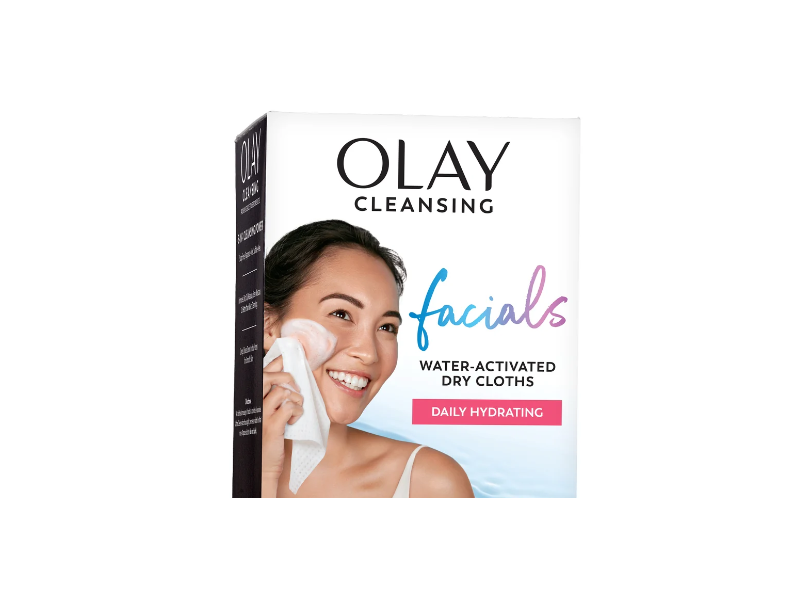 Olay Daily Facials Hydrating Cleansing Cloths, 33 Count