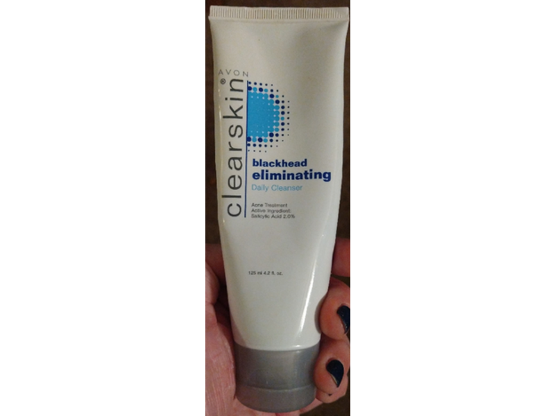 Avon Clearskin Blackhead Eliminating Daily Cleanser, 4.2 fl oz / 125 ml