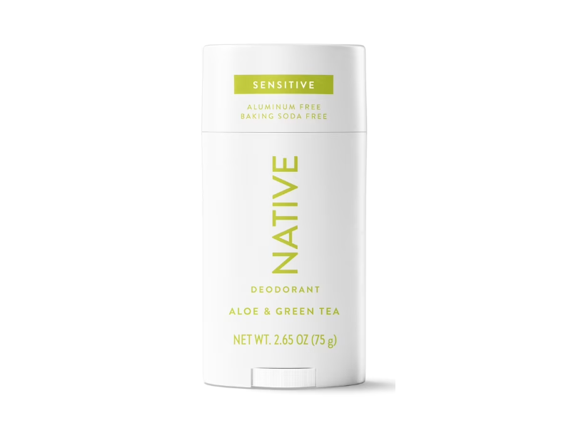 Native Deodorant, Aloe & Green Tea, 2.65 oz/75 g.