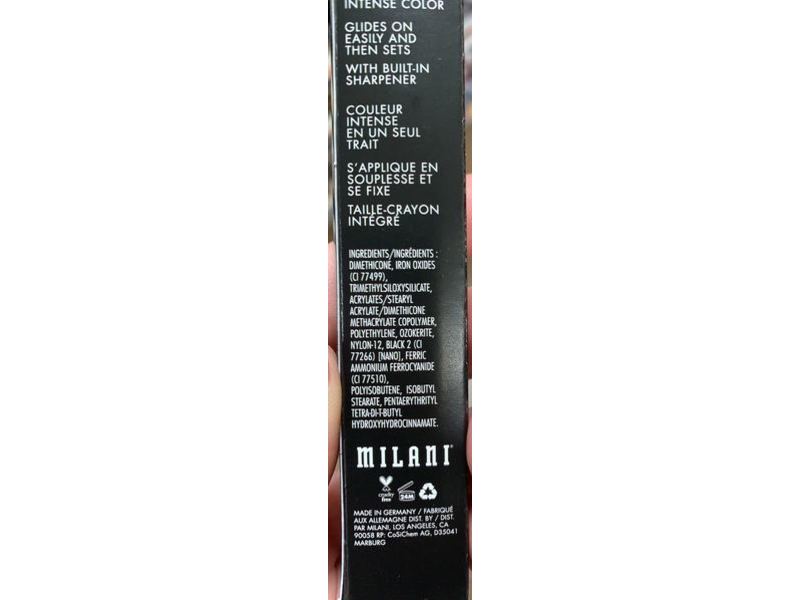 Milani Stay Put Eyeliner, 0.01 oz / 0.28 g